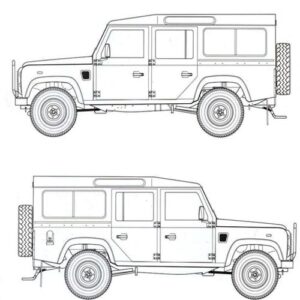 land rover defender chassis